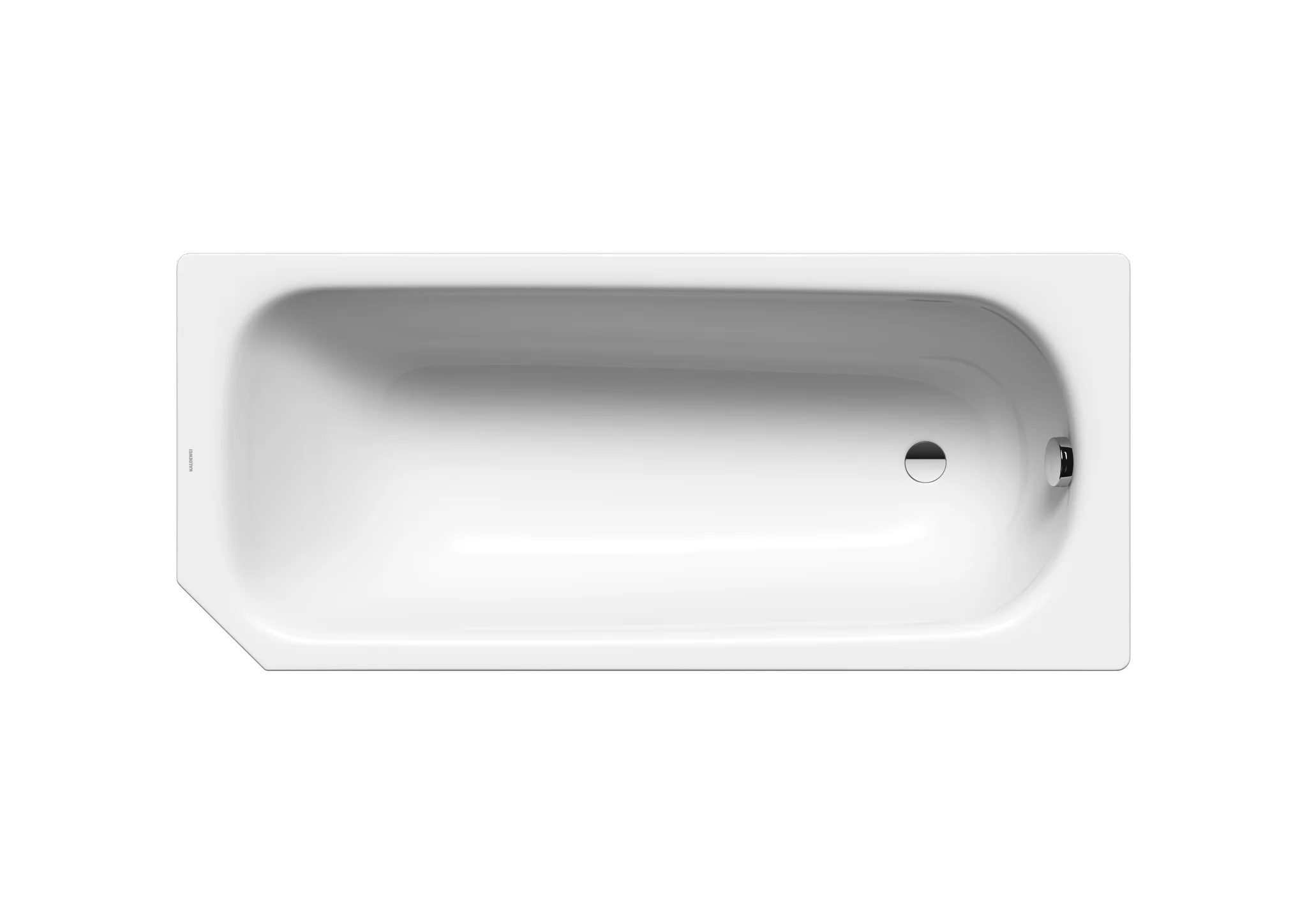 Kaldewei SANIFORM V1-V4 Badewanne, 1600x700 mm, alpinweiß