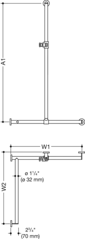 DUHA (USA), verschiebb. Br.H.St. var., li, schliff signalweiß