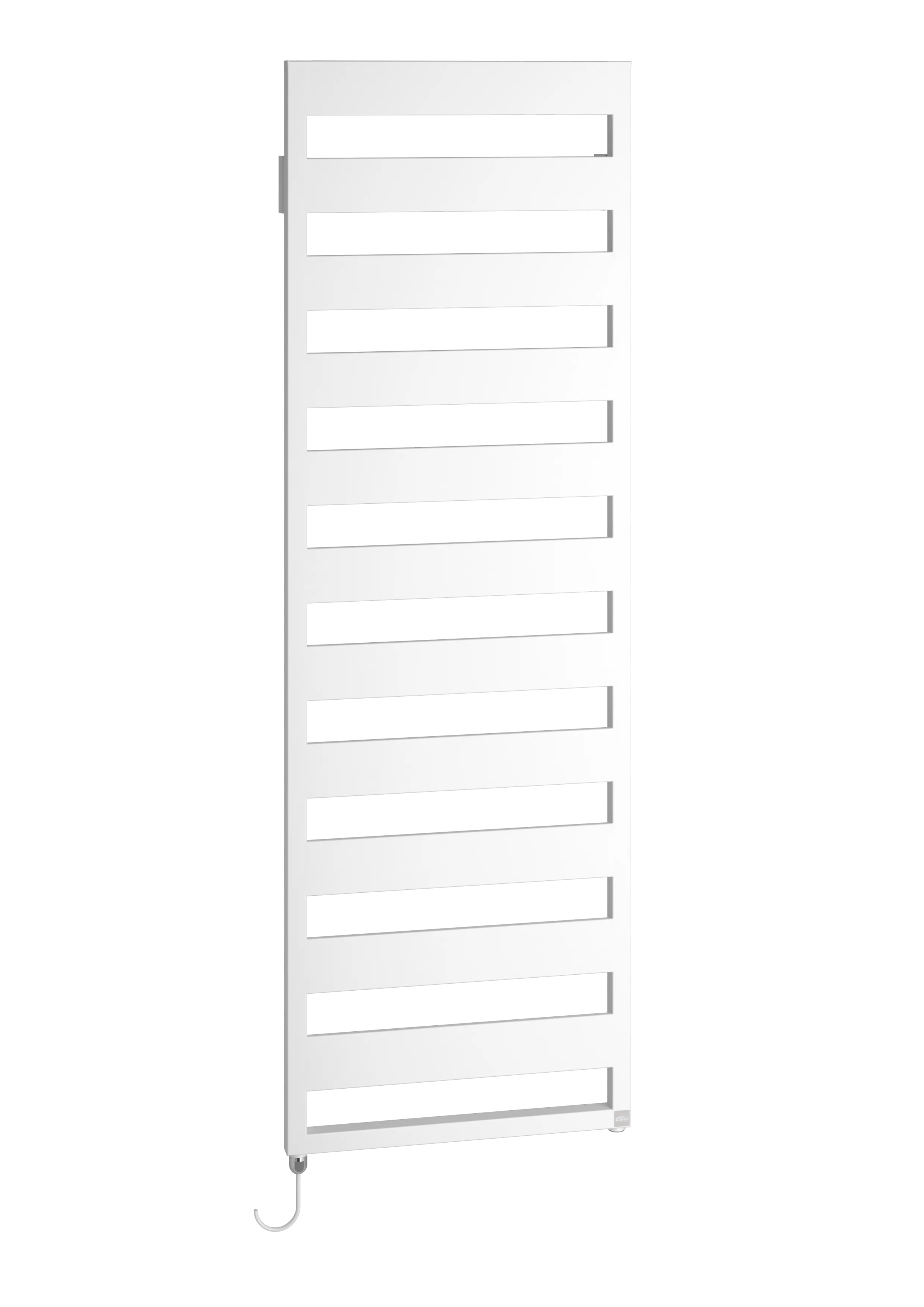 Kermi Design-Elektroheizkörper „Casteo®-E“ 50 × 98,6 cm in Weiß