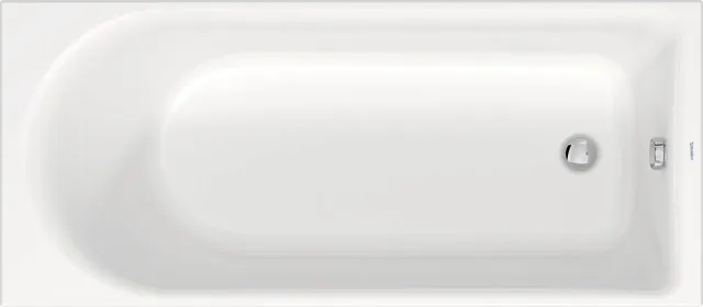 Duravit Badewanne „D-Neo“ rechteck 1600 × 700 mm, Fußablauf in Weiß Duravit Badewanne „D-Neo“ rechteck 1600 × 700 mm, Fußablauf in Weiß