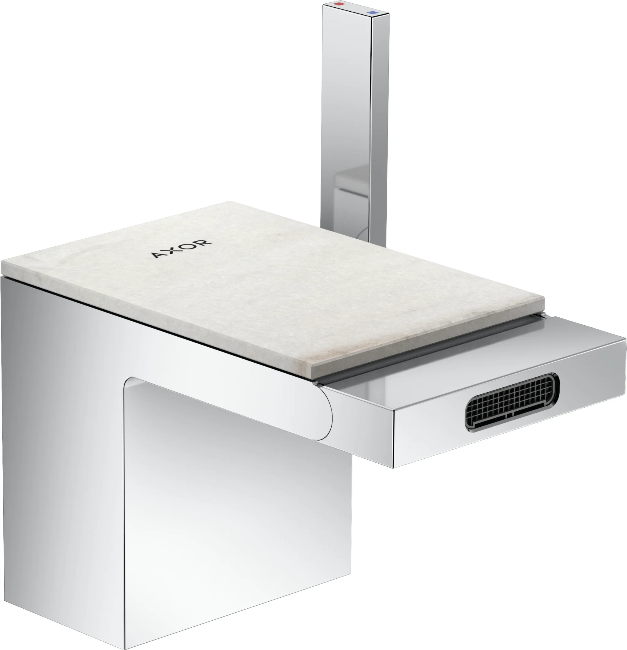 Hansgrohe AXOR MyEdition Bidetmischer - Einhebel-Bidetmischer mit Push-Open Ablaufgarnitur, Chrom, Ausladung 121 mm, Auslaufhöhe 83 mm Hansgrohe AXOR MyEdition Bidetmischer - Einhebel-Bidetmischer mit Push-Open Ablaufgarnitur, Chrom, Ausladung 121 mm, Auslaufhöhe 83 mm