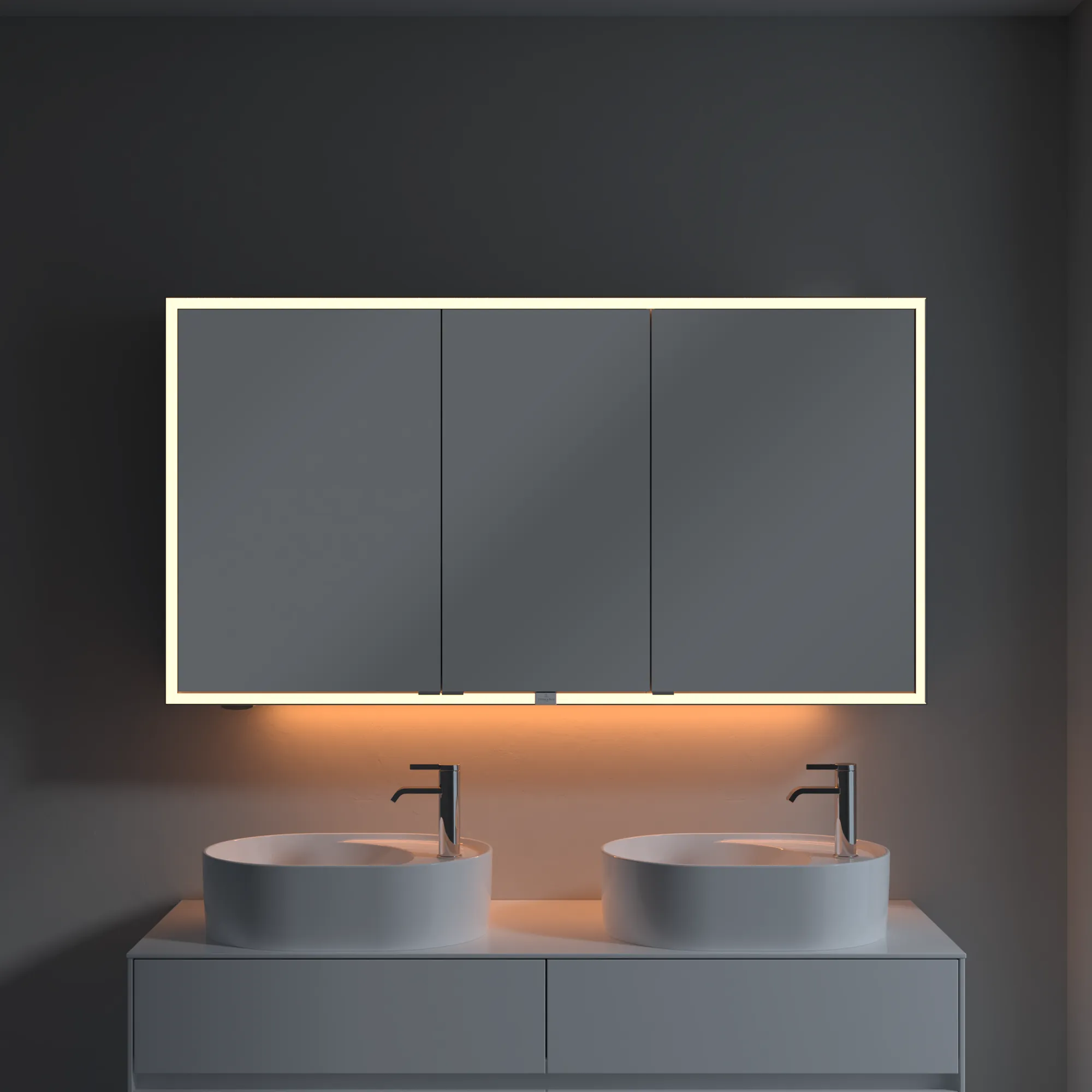 Villeroy & Boch Vorbau-Spiegelschrank „My View Now“ 1400 × 750 × 168 mm in White Matt Villeroy & Boch Vorbau-Spiegelschrank „My View Now“ 1400 × 750 × 168 mm in White Matt