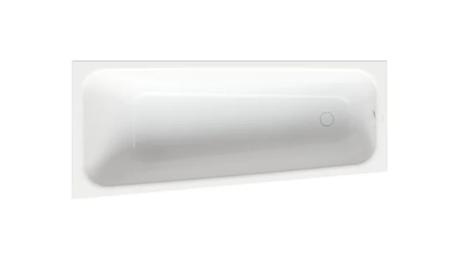 BetteSpace S Badewanne, links, Weiß, glasierter Titan-Stahl, 1700 x 750 mm, 30 mm Randhöhe, 1-Sitzer, Raumspar-Badewanne BetteSpace S Badewanne, links, Weiß, glasierter Titan-Stahl, 1700 x 750 mm, 30 mm Randhöhe, 1-Sitzer, Raumspar-Badewanne