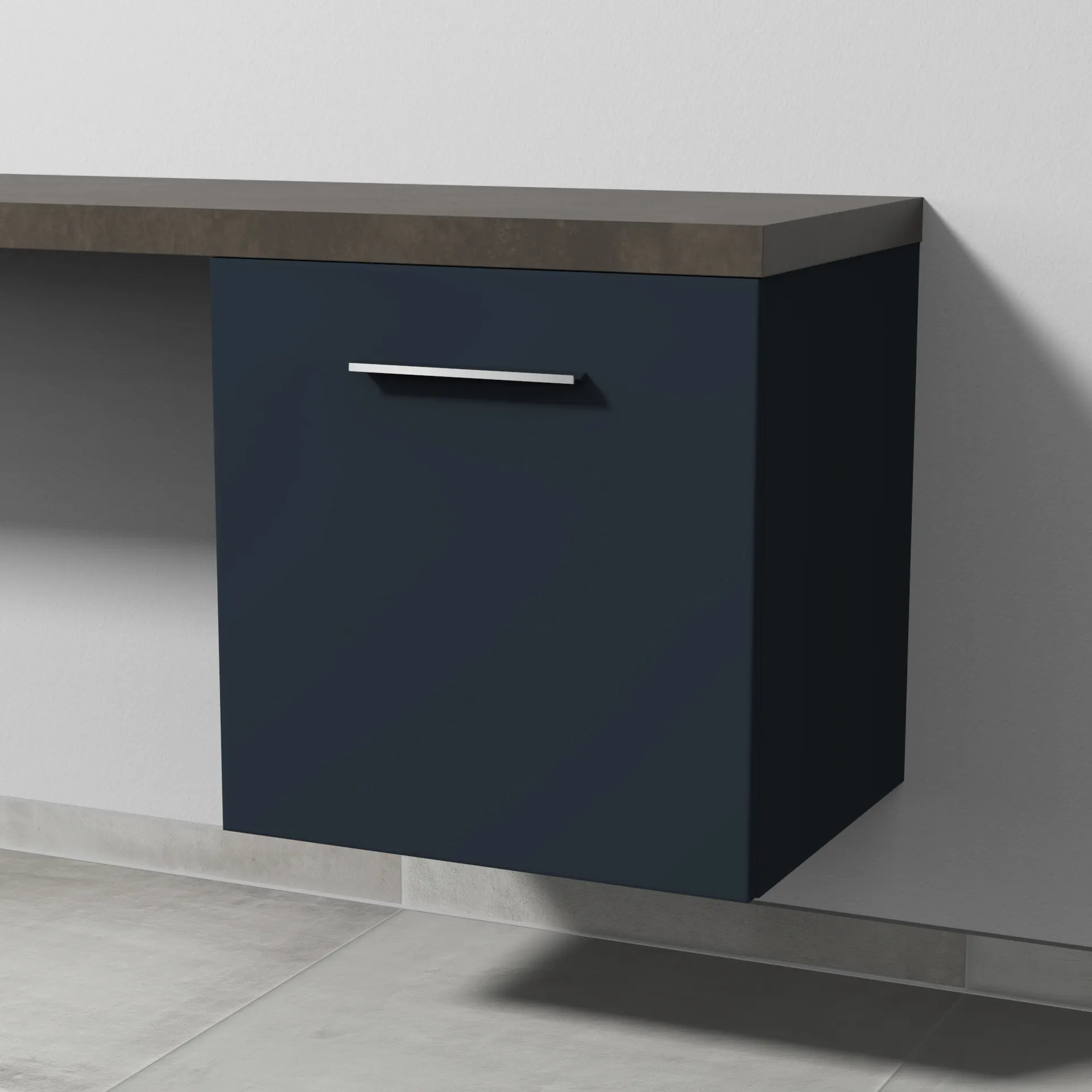 Sanipa Anbauschrank „2morrow“ 500 × 510 × 420 mm in Marine (matt)