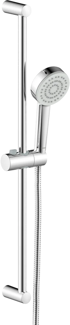 HansaBASIC Wandstangen-Brausenset 5578 1-strahlig DN15 Chrom