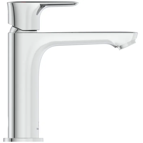 Waschtischarmatur Connect Air, Grande Slim, ohne Ablaufgarnitur, Ausladung 125mm, Brushed Gold