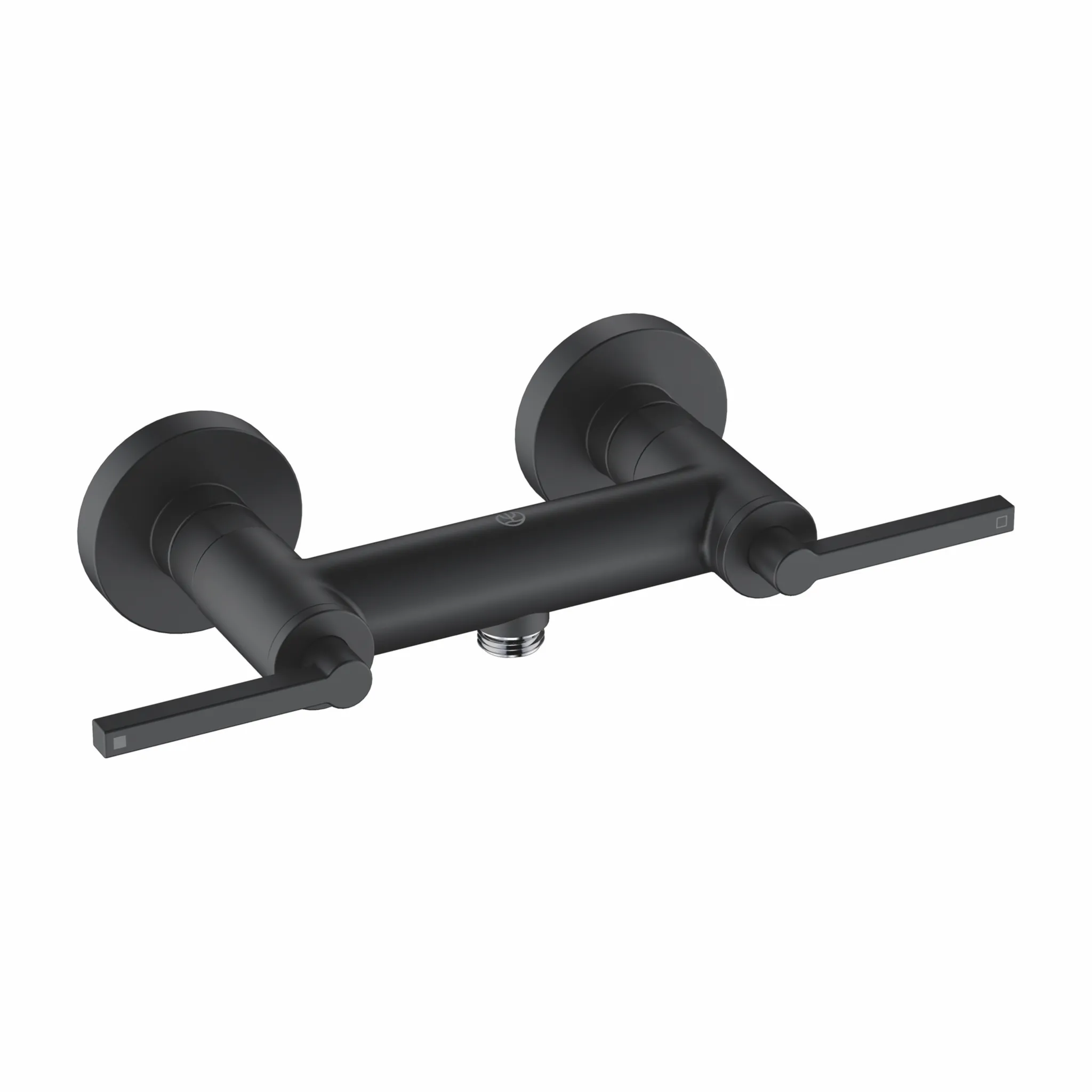 NOVA FONTE Brausearmatur PURISTIC mattschwarz