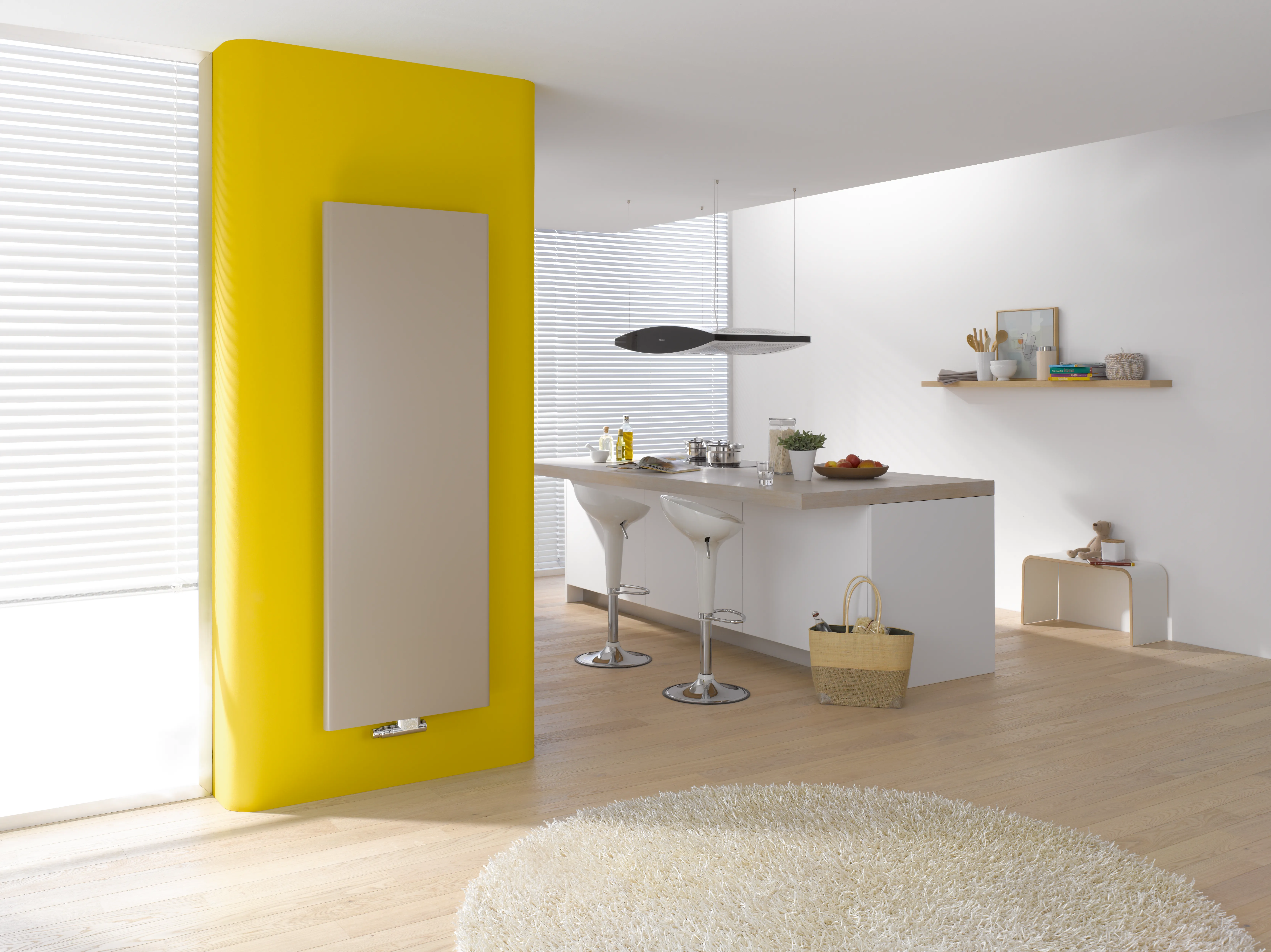 Kermi Design-Heizkörper „Pateo®“ 50 × 152,5 cm in Weiß Kermi Design-Heizkörper „Pateo®“ 50 × 152,5 cm in Weiß