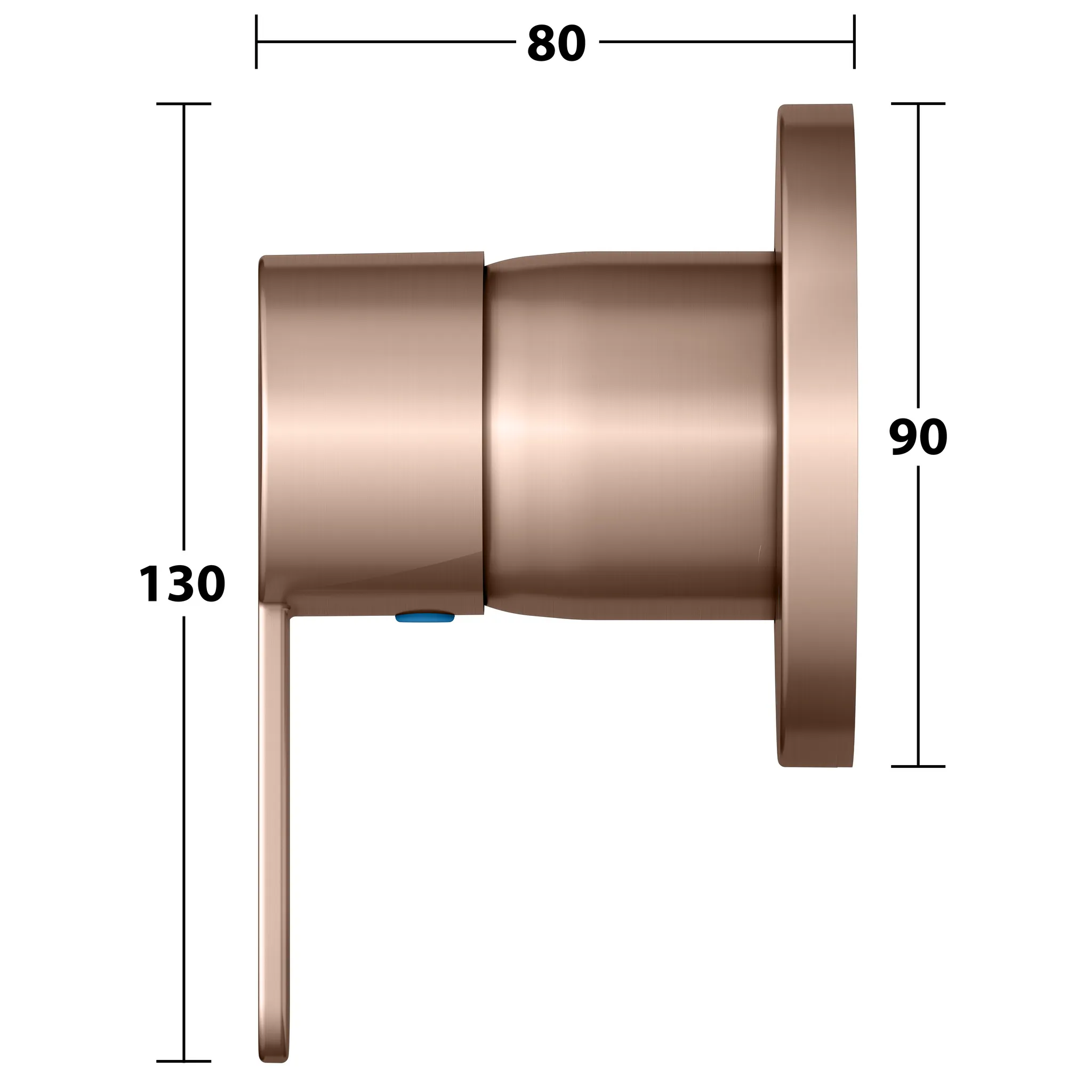 IXMO Einhebelmischer UP DN15 Rotgold geb. IXMO Einhebelmischer UP DN15 Rotgold geb.