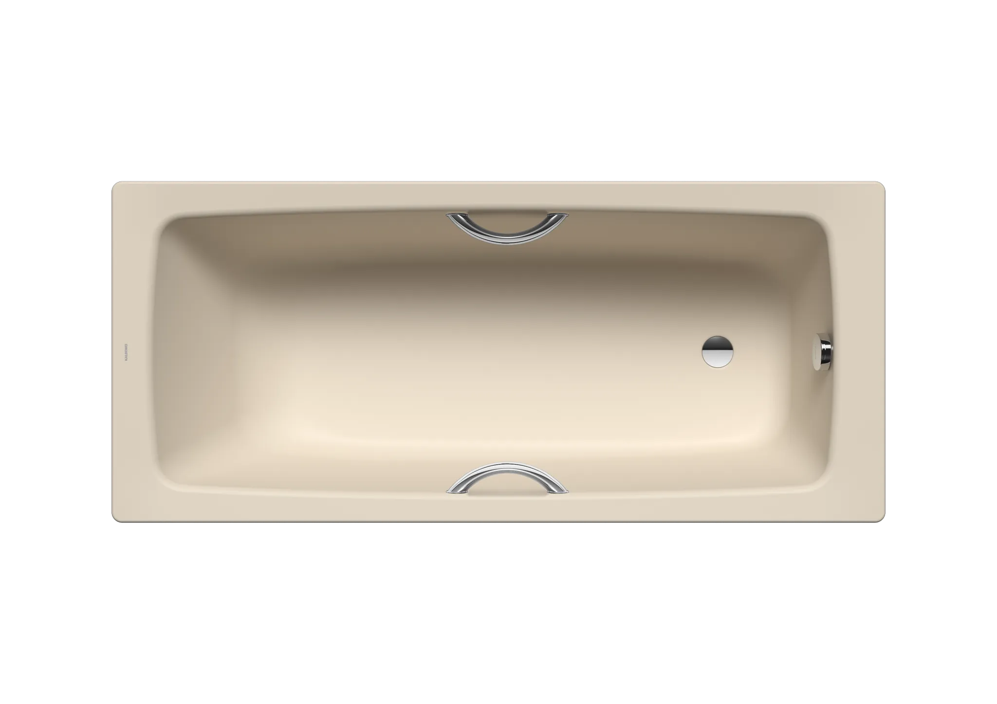 Kaldewei Badewanne „Cayono“ Star rechteck 150 × 70 cm, mit Grifflochbohrungen in warm beige 20