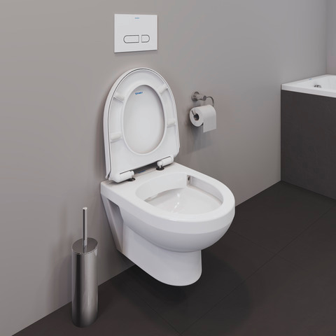 WC-Sitz No.1 Compact Weiß,mit Absenka.,Scharnier EDST