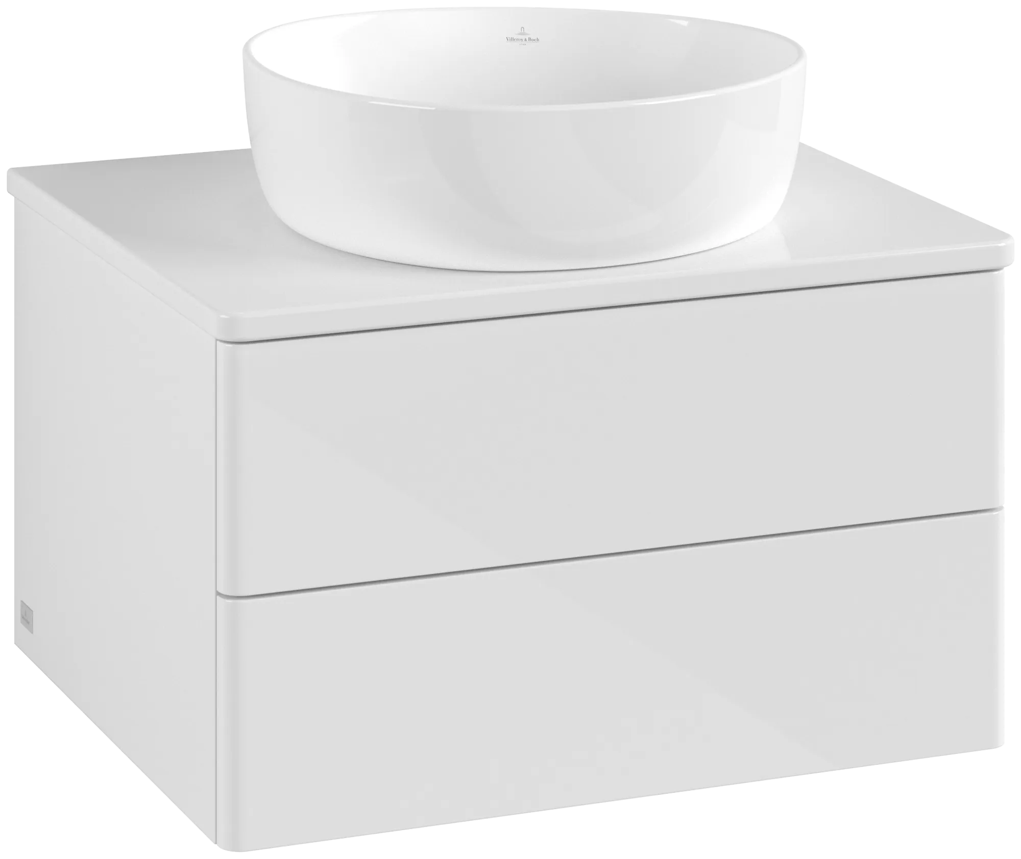 Villeroy & Boch Antao Waschbeckenunterschrank L18_5, 600x360x500 mm, Glossy White Lacquer
