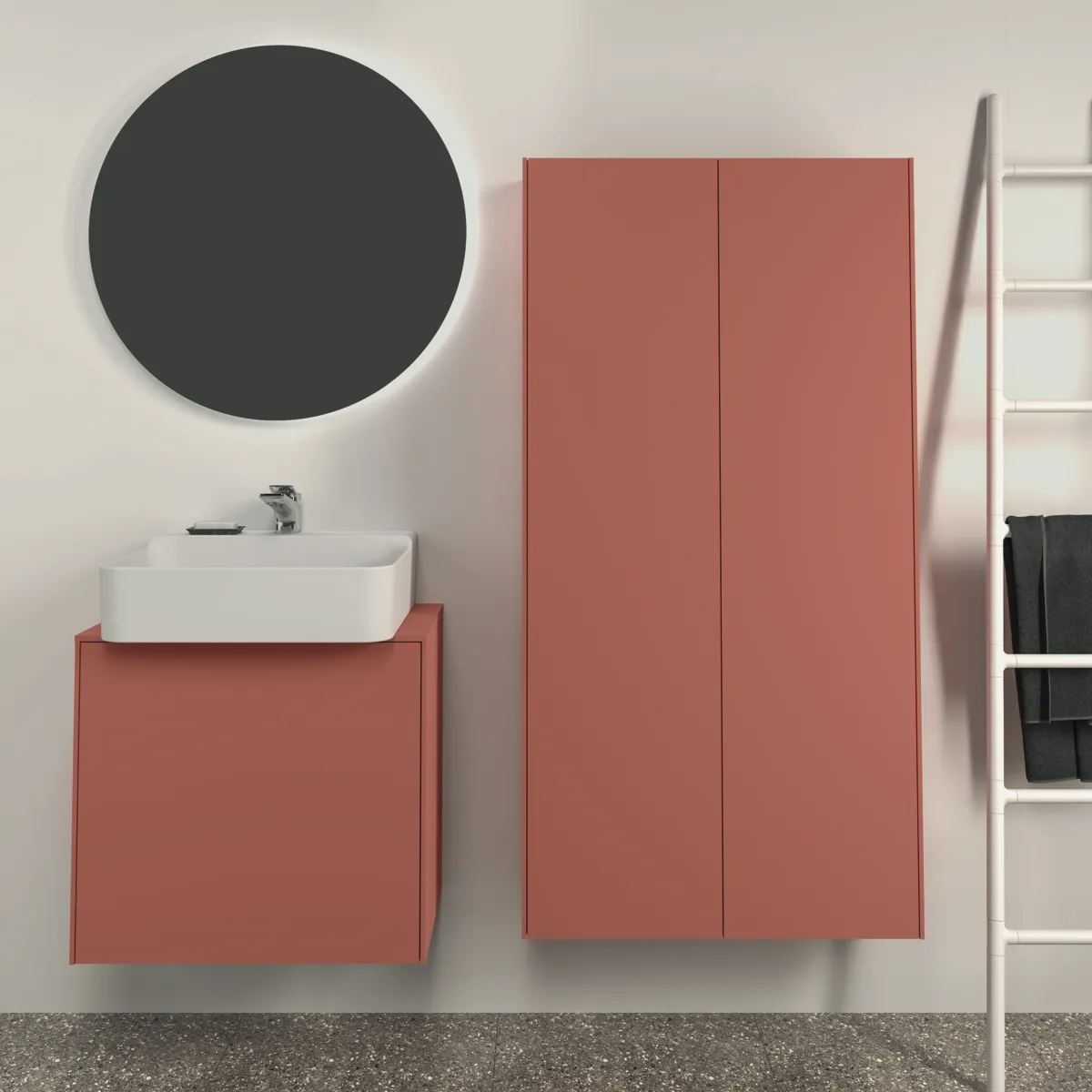 Ideal Standard Halbhochschrank Conca T4107Y3, 720x250x1400mm, Sunset Ideal Standard Halbhochschrank Conca T4107Y3, 720x250x1400mm, Sunset