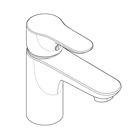 Kludi OBJEKTA Waschtisch-EHM DN 15 chrom