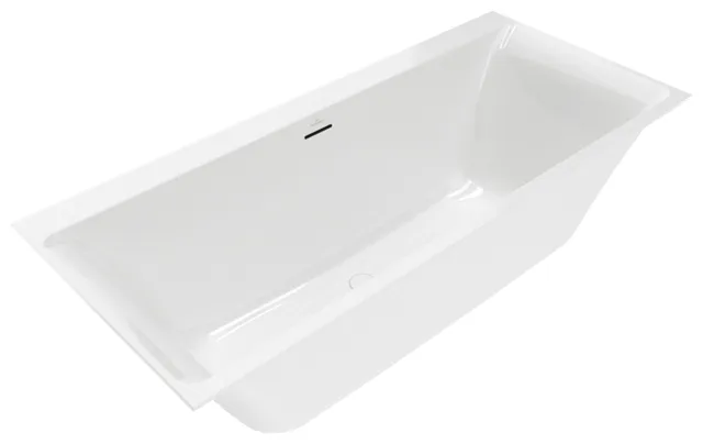 Villeroy & Boch Badewanne „Subway 3.0“ mit SilentFlow rechteck 170 × 75 cm in Weiß Alpin