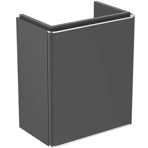 Ideal Standard Türfront Adapto, Anthrazit matt lackiert, für HWB 430 mm