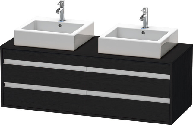 Duravit Waschtischunterschrank wandhängend „Ketho“ 140 × 49,6 × 55 cm