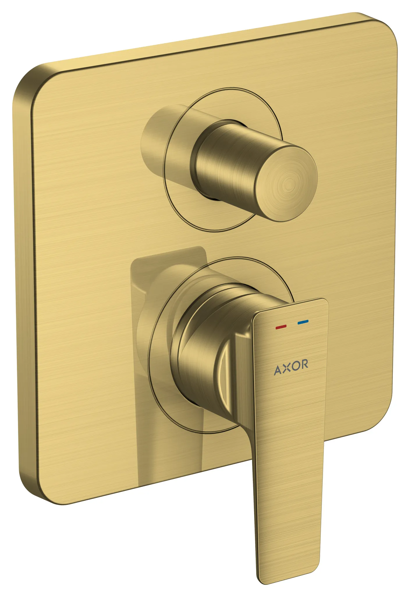 Hansgrohe AXOR Citterio E Einhebel-Wannenmischer Unterputz, Brushed Gold Optic Farbe: Brushed Gold Optic Image