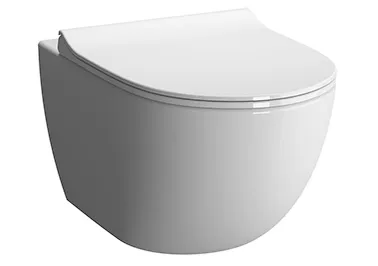 VitrA Sento Wand-WC Flush 2.0, 37 x 54 cm, Weiß Hochglanz, V-Fit 2.0 VitrA Sento Wand-WC Flush 2.0, 37 x 54 cm, Weiß Hochglanz, V-Fit 2.0