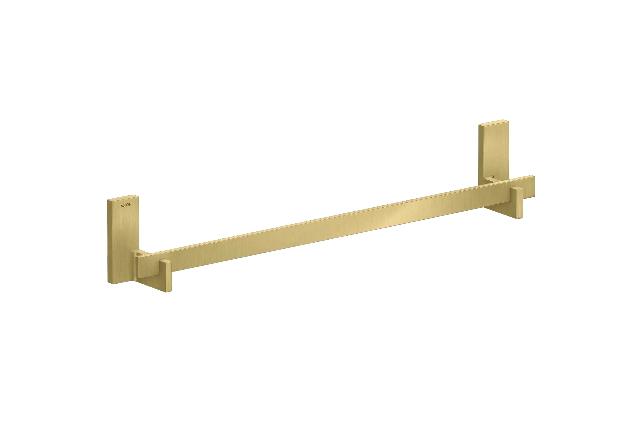 Hansgrohe AXOR Universal Rectangular Badetuchhalter 600 mm, Brushed Brass