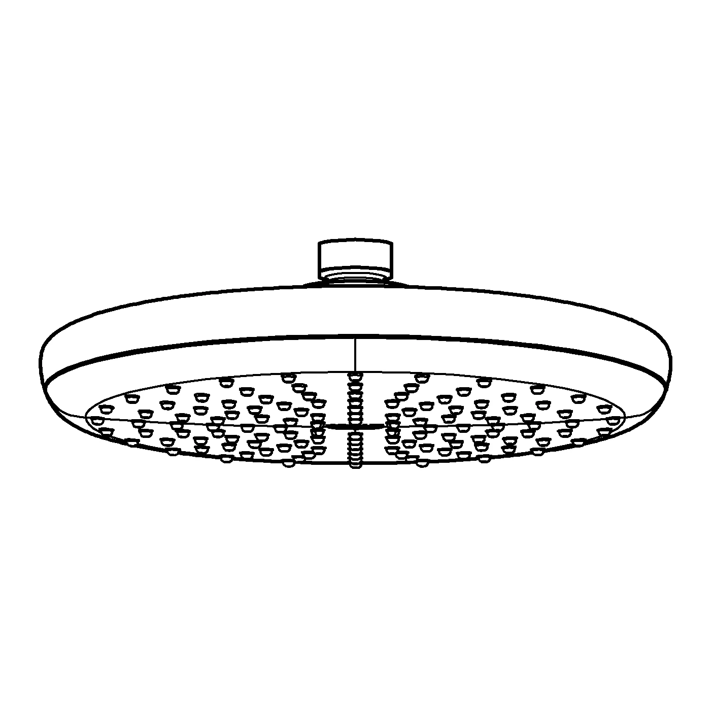 Kopfbrause Tempesta 210 26410, 9,5 l/min Durchflusskonstanthalter, chrom