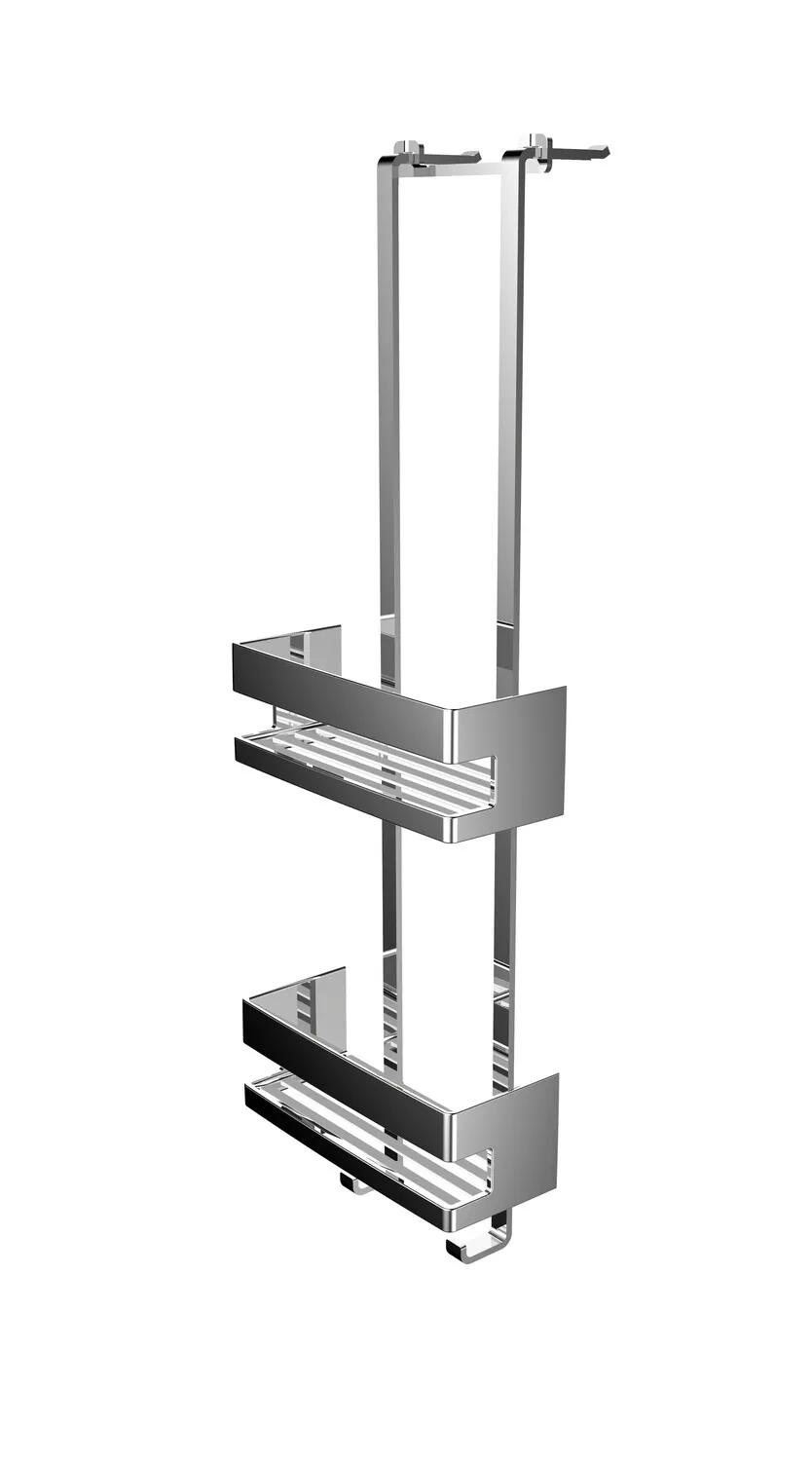 emco Türetagere „system 2“ 22,5 × 9,7 × 70,3 cm in chrom emco Türetagere „system 2“ 22,5 × 9,7 × 70,3 cm in chrom
