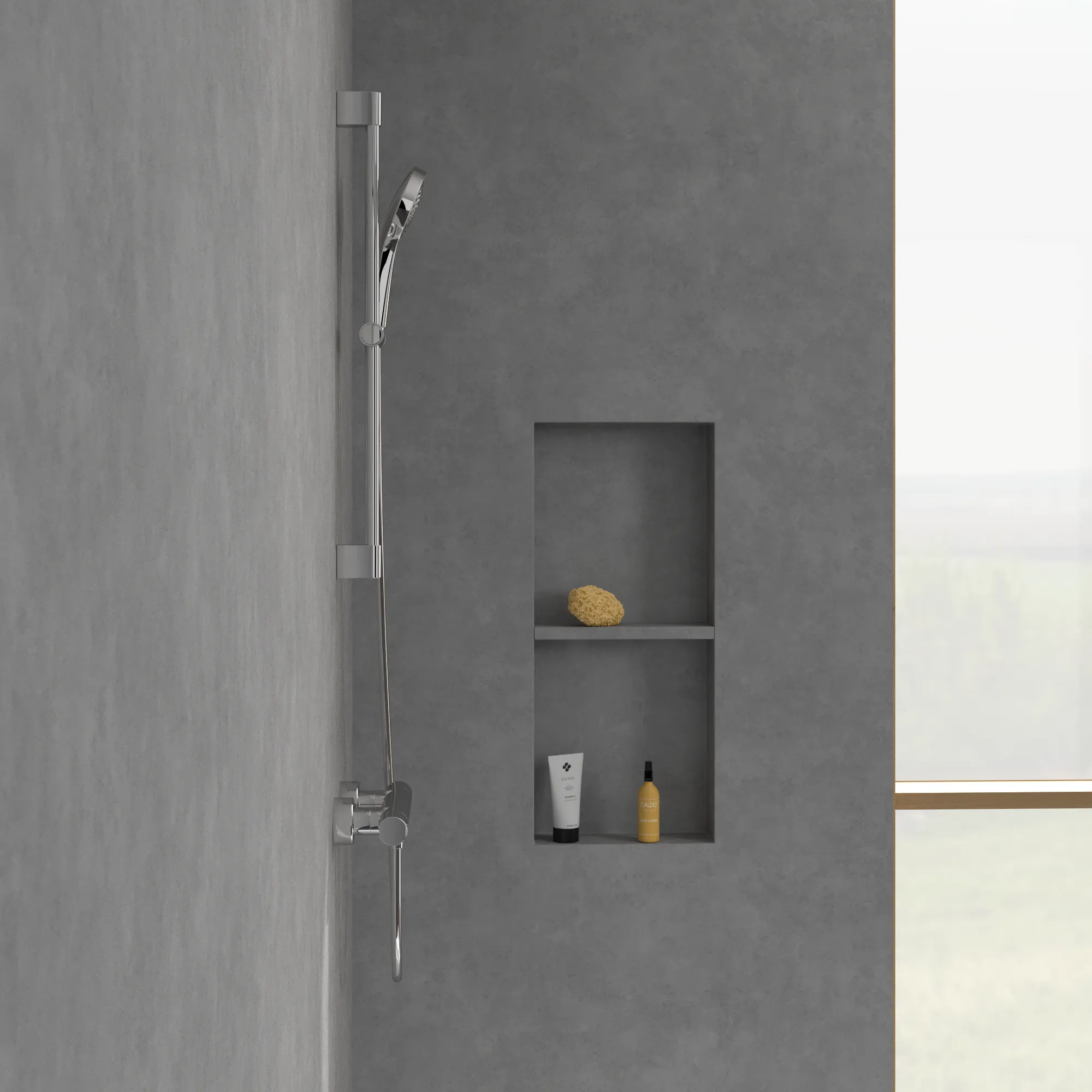 Einhand-Duscharmatur TVS00001700061 10,4 cm in Chrom Einhand-Duscharmatur TVS00001700061 10,4 cm in Chrom