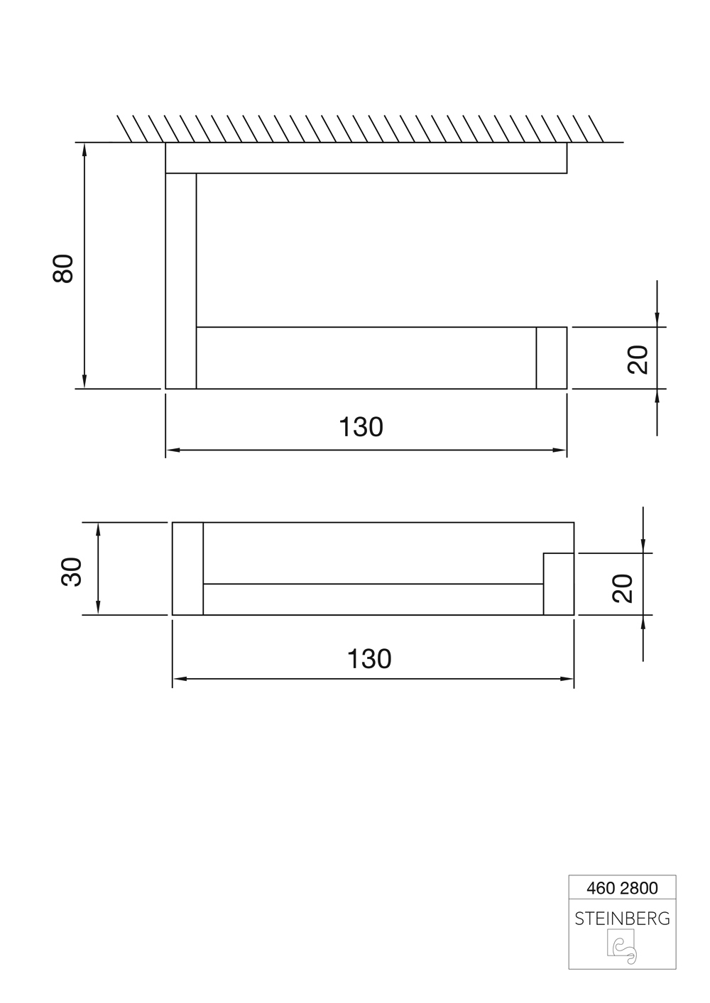Serie 460 Papierhalter Serie 460 Papierhalter