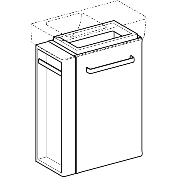 Geberit Waschtischunterschrank „Renova Comprimo“ Geberit Waschtischunterschrank „Renova Comprimo“