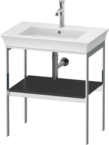 Duravit Konsole „White Tulip“ in Graphit Seidenmatt Duravit Konsole „White Tulip“ in Graphit Seidenmatt