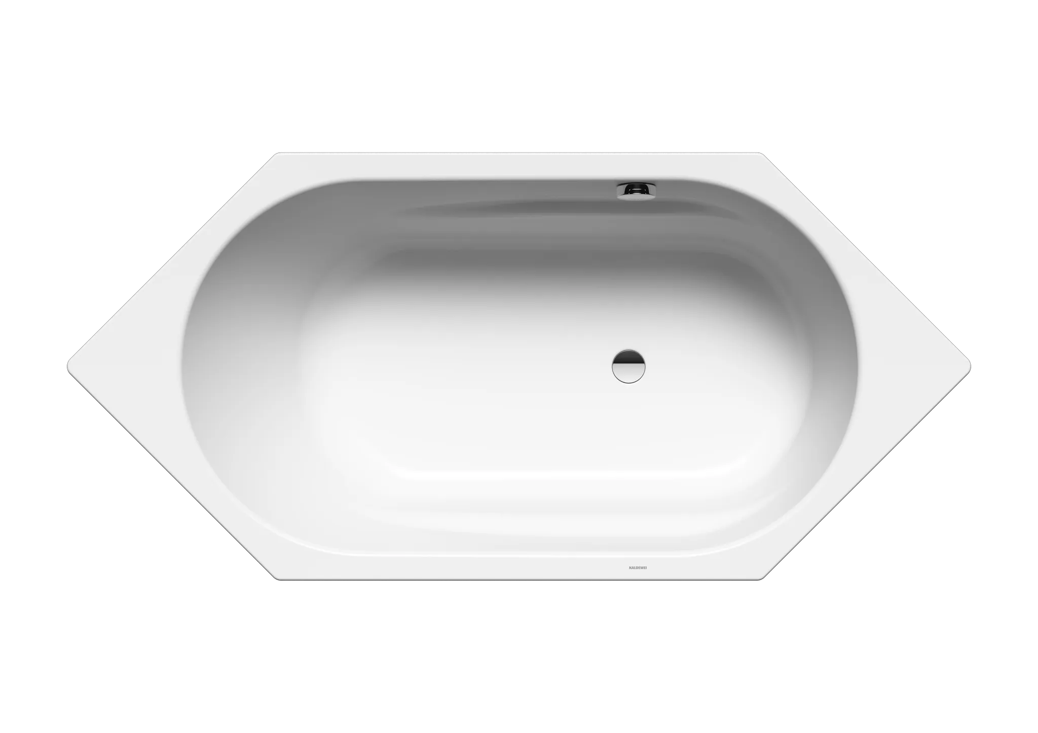 Kaldewei Badewanne „Vaio 6“ 190 × 90 cm, ohne Grifflochbohrungen mit gegenüberliegender Überlaufbohrung, in alpinweiß Kaldewei Badewanne „Vaio 6“ 190 × 90 cm, ohne Grifflochbohrungen mit gegenüberliegender Überlaufbohrung, in alpinweiß