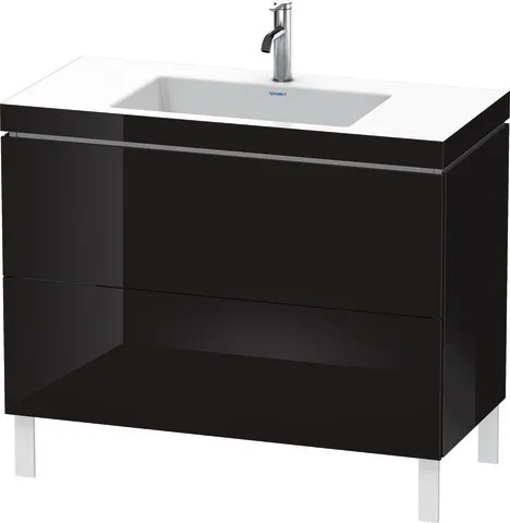 Duravit Waschtischunterschrank bodenstehend „L-Cube“ 100 × 69,8 × 48 cm Duravit Waschtischunterschrank bodenstehend „L-Cube“ 100 × 69,8 × 48 cm