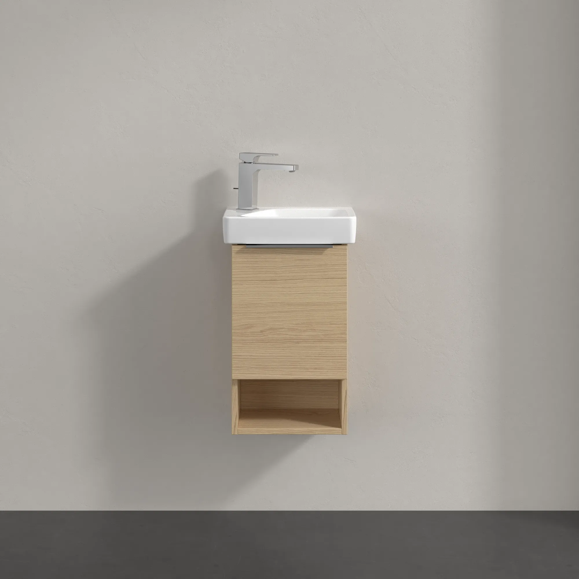 Villeroy & Boch Waschtischunterschrank „Architectura“ 310 × 520 mm Nordic Oak, Anschlag links Villeroy & Boch Waschtischunterschrank „Architectura“ 310 × 520 mm Nordic Oak, Anschlag links