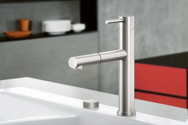 Villeroy & Boch Como Sky Shower Küchenarmatur 927900, 54 x 255 mm, Edelstahl