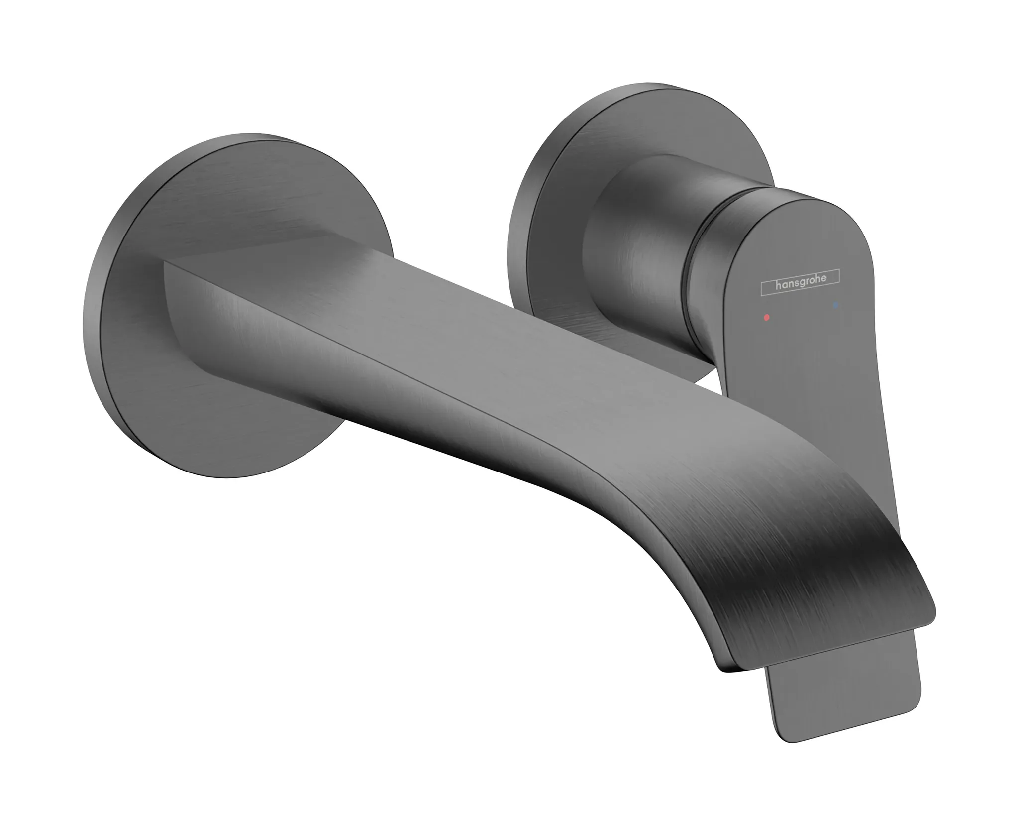 Hansgrohe Vivenis Einhebel-Waschtischmischer Unterputz, Brushed Black Chrome, Ausladung 192 mm, Hebelgriff, WaterfallStream, max. Durchfluss 5 l/min Hansgrohe Vivenis Einhebel-Waschtischmischer Unterputz, Brushed Black Chrome, Ausladung 192 mm, Hebelgriff, WaterfallStream, max. Durchfluss 5 l/min