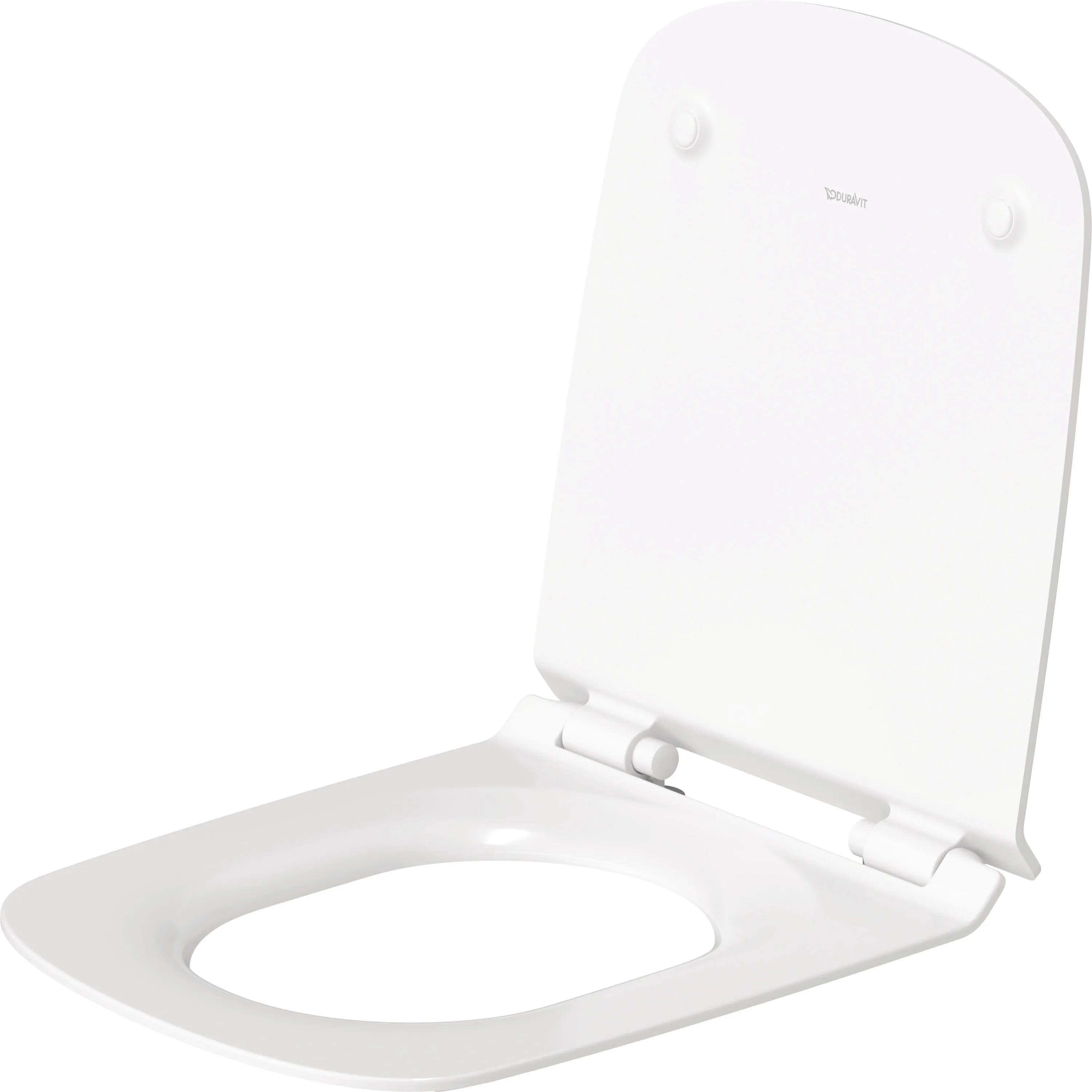 Duravit WC-Sitz „DuraStyle“ 35,9 × 43,3 × 4,3 cm in, Scharniere Edelstahl