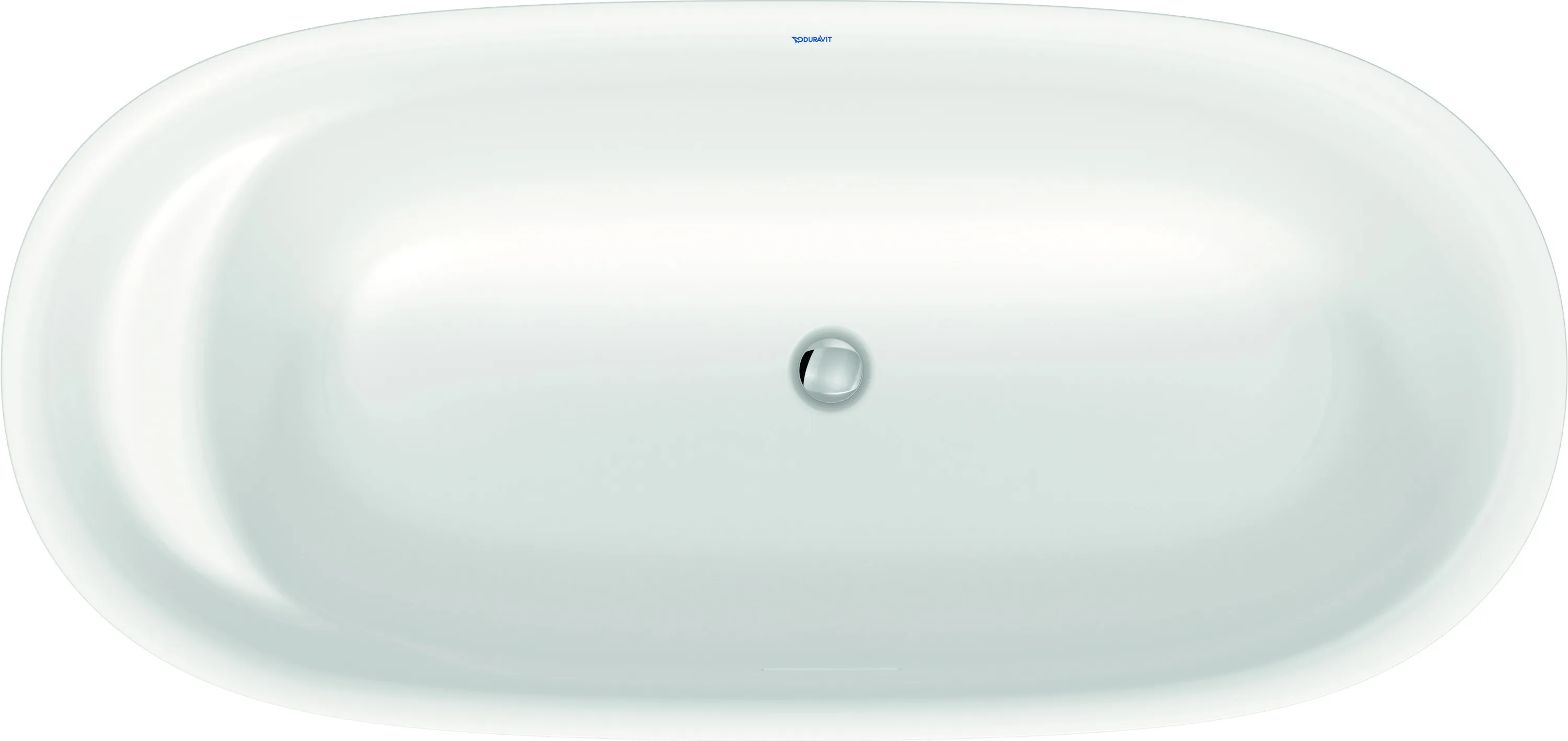 Duravit Badewanne „Cape Cod“ freistehend oval 165 × 78 cm