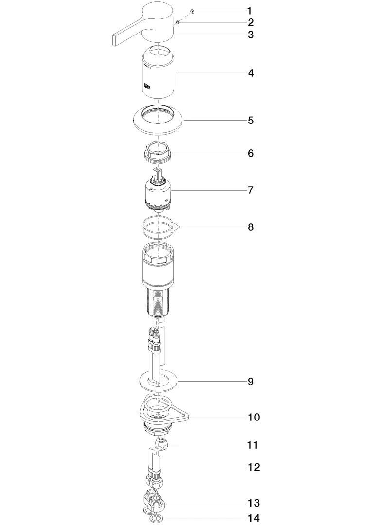 Dornbracht VAIA Wannen-Einhandbatterie für Wannenrand-/Fliesenrandmontage - Chrom, Rosette 78mm, Bohrungsdurchmesser 35mm Dornbracht VAIA Wannen-Einhandbatterie für Wannenrand-/Fliesenrandmontage - Chrom, Rosette 78mm, Bohrungsdurchmesser 35mm