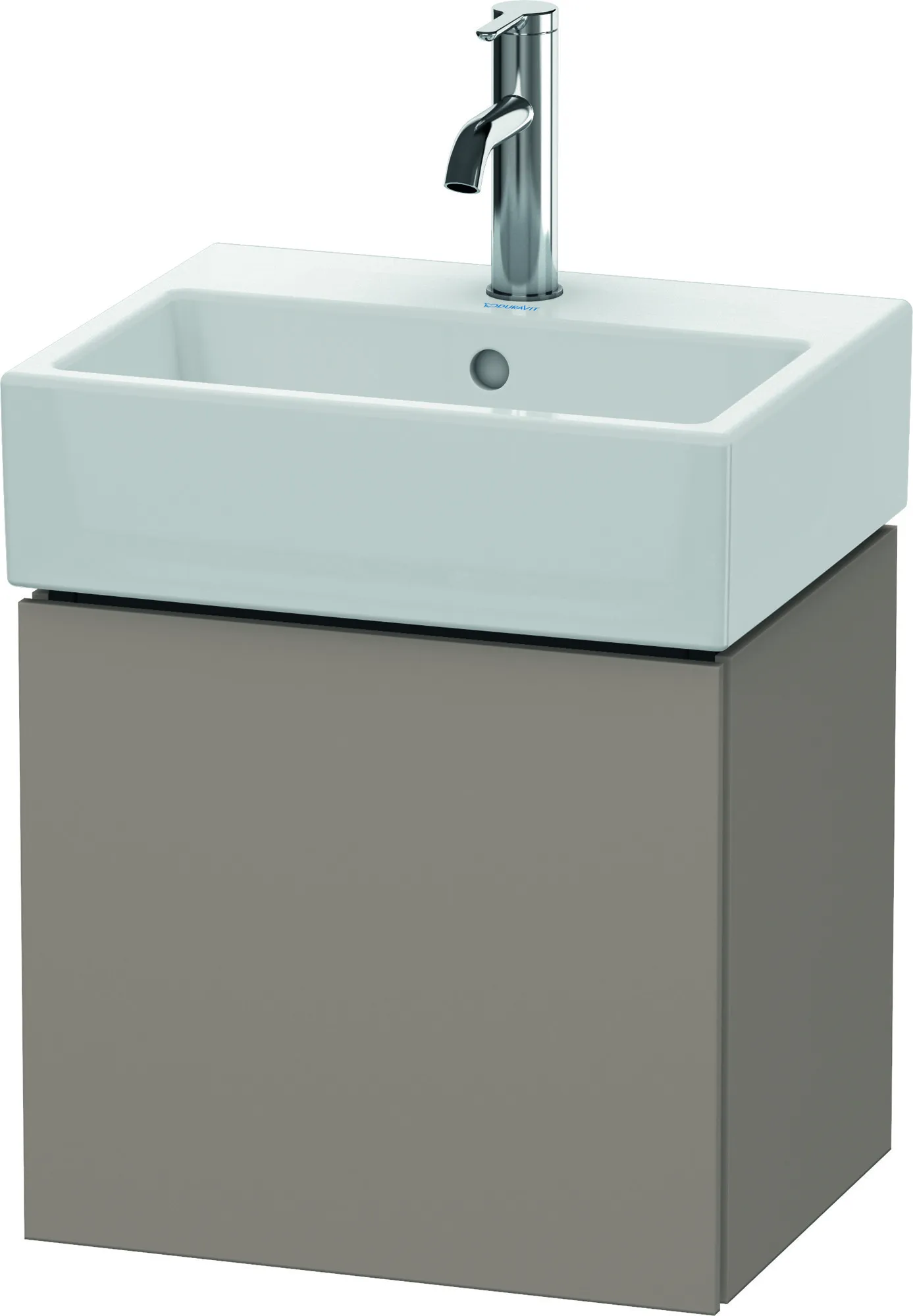 Duravit Waschtischunterschrank wandhängend „L-Cube“ 43,4 × 40 × 34,1 cm Basalt Matt Duravit Waschtischunterschrank wandhängend „L-Cube“ 43,4 × 40 × 34,1 cm Basalt Matt