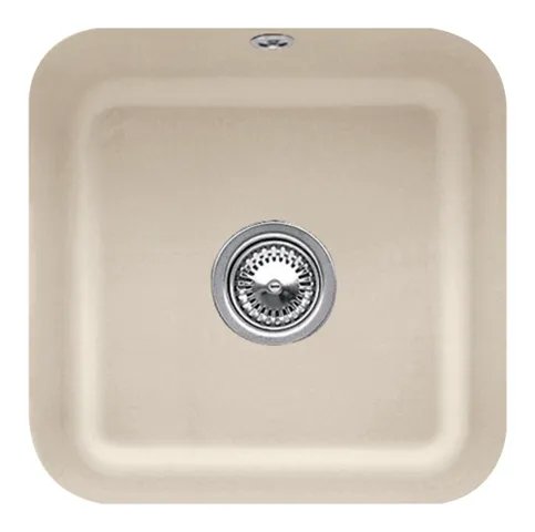 Villeroy & Boch Unterbau-Küchenspülbecken „Cisterna“ 50 445 × 445 × 200 mm in Almond Villeroy & Boch Unterbau-Küchenspülbecken „Cisterna“ 50 445 × 445 × 200 mm in Almond