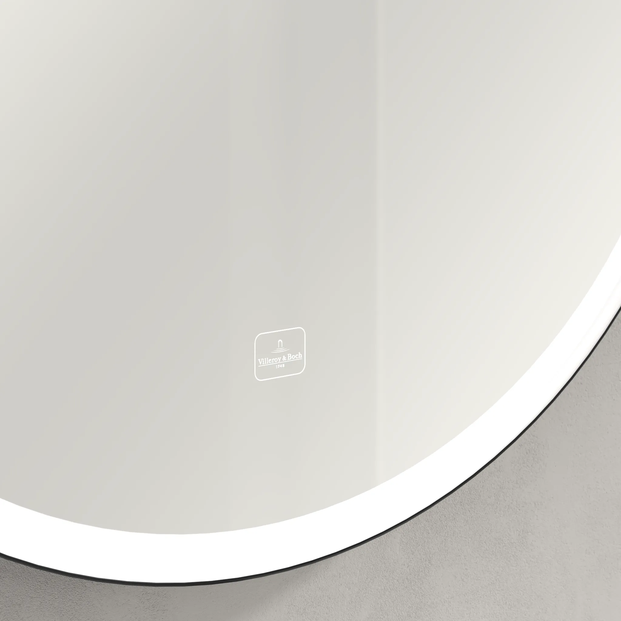 Villeroy & Boch Spiegel „Subway 3.0“ ⌀ 712 mm in BiColour (Black Matt, White Matt) Villeroy & Boch Spiegel „Subway 3.0“ ⌀ 712 mm in BiColour (Black Matt, White Matt)
