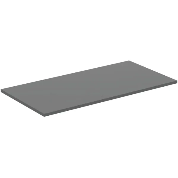 Waschtischplatte i.life B ohne Ausschnitt 1002x506x18mm Weiß matt