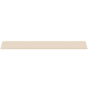 Waschtischplatte i.life B ohne Ausschnitt 2004x506x18mm Weiß matt