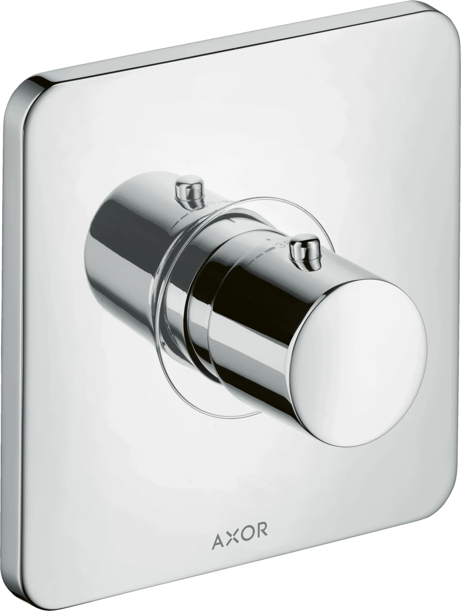 Thermostat Unterputz Axor Citterio M Hight Flow Fertigset chrom mit Hebelgr.