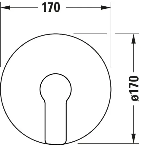 D-Code Einhebel-Brausemischer UP Keramikmischsystem, Chrom HG