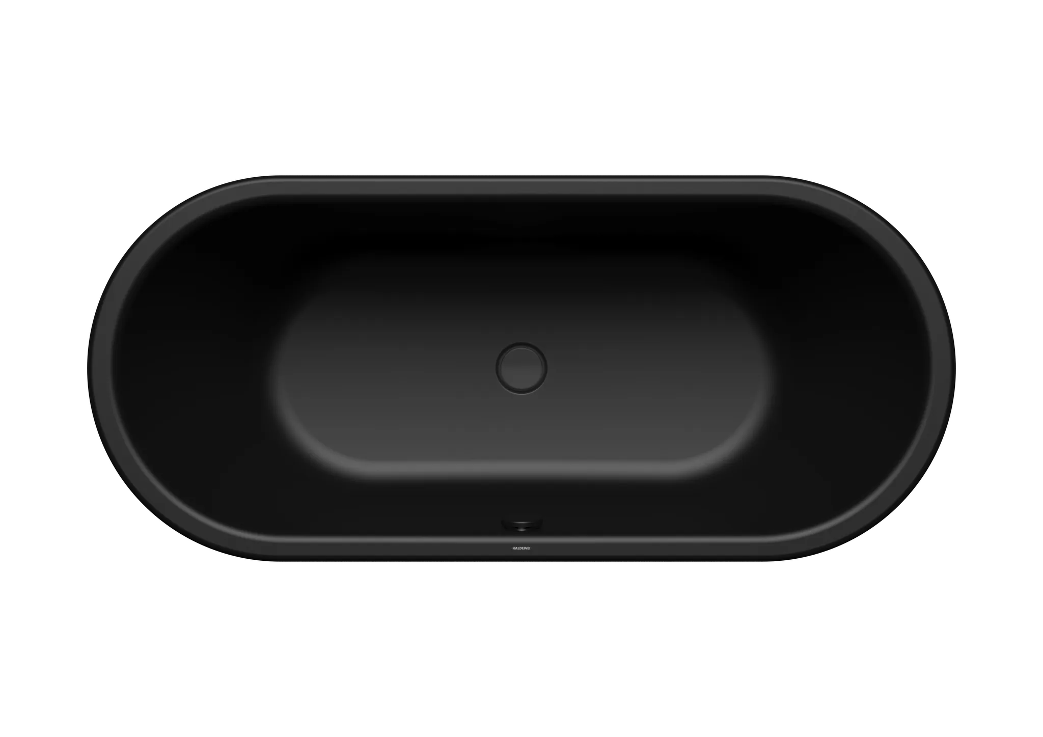 Kaldewei Whirlwanne „Centro Duo Oval“ 180 × 80 cm, links mit Combimassage Body & Soul, in schwarz matt Kaldewei Whirlwanne „Centro Duo Oval“ 180 × 80 cm, links mit Combimassage Body & Soul, in schwarz matt