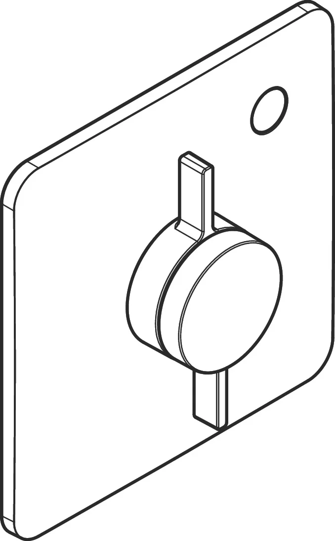 Hansgrohe DuoTurn Q Mischer Unterputz 1 Verbraucher mattschwarz