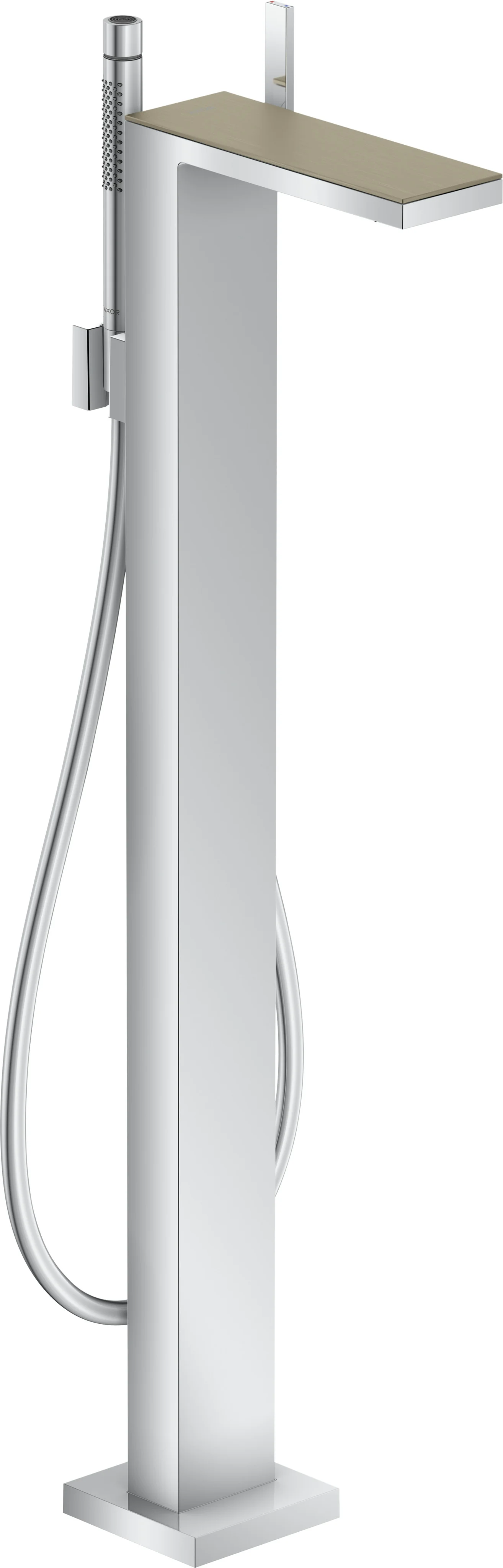 Hansgrohe AXOR MyEdition Einhebel-Wannenmischer bodenstehend, Chrom, Ausladung 196 mm Hansgrohe AXOR MyEdition Einhebel-Wannenmischer bodenstehend, Chrom, Ausladung 196 mm