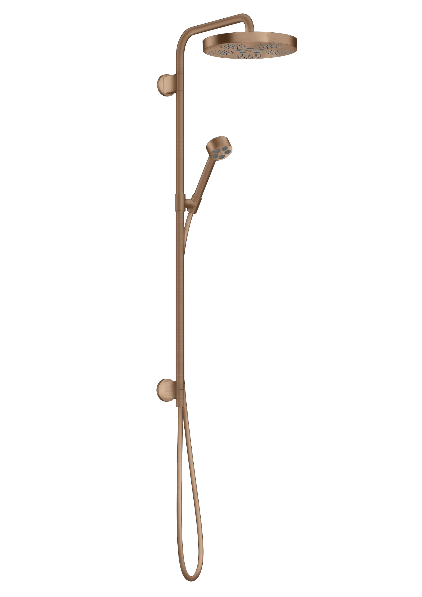 Hansgrohe AXOR One Showerpipe 280 1jet Unterputz, Brushed Red Gold Hansgrohe AXOR One Showerpipe 280 1jet Unterputz, Brushed Red Gold