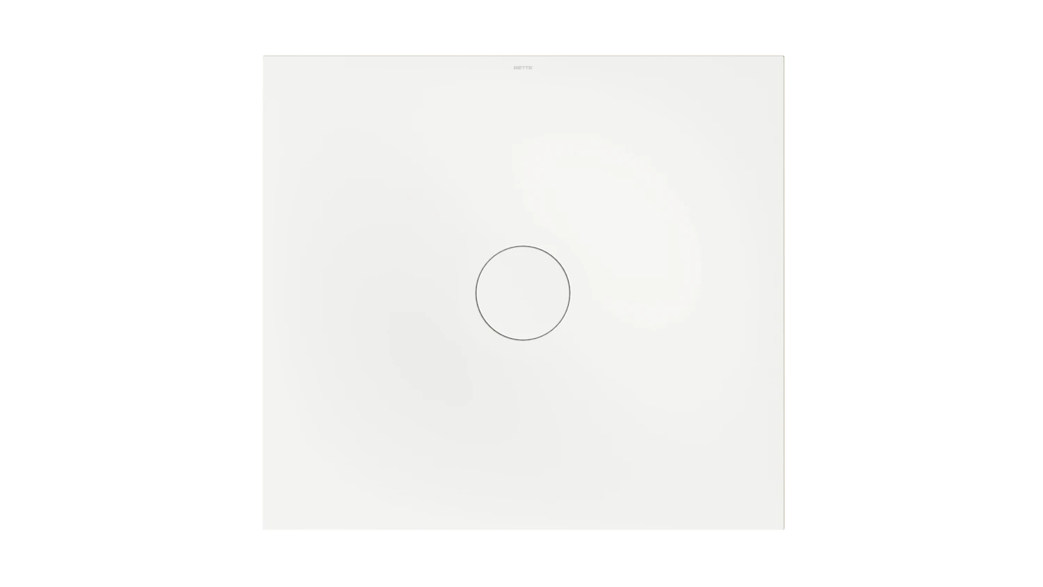 Bette rechteck Duschwanne „BetteAir“ 1100 × 1000 mm ohne Oberflächenbeschichtung, ohne Oberflächenveredelung, mit Minimum-Wannenträger, in Star White